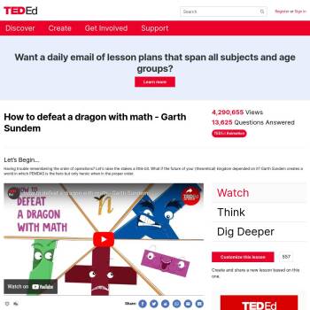 How to defeat a dragon with math - Garth Sundem :: Resources :: Ascend ...