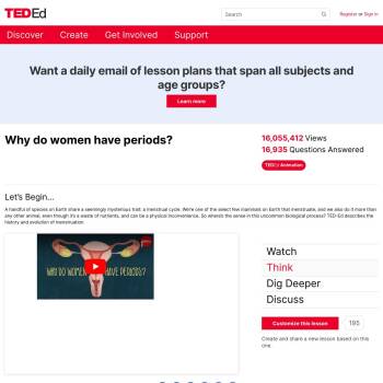 Why do women have periods? :: Resources :: Ascend Learning Experience