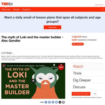 The myth of Loki and the master builder - Alex Gendler :: Resources ...