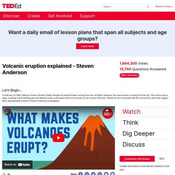 Volcanic Eruption Explained Steven Anderson Resources Ascend