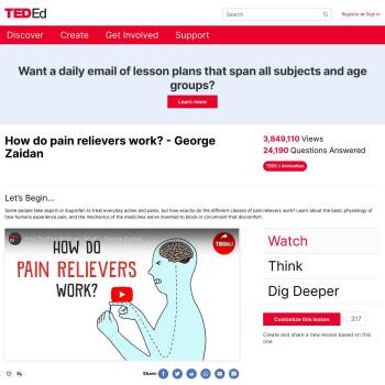 How Do Pain Relievers Work George Zaidan Resources Ascend How Do Pain Relievers Work George Zaidan Resources Ascend